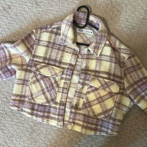 Zara Jacket plaid size M